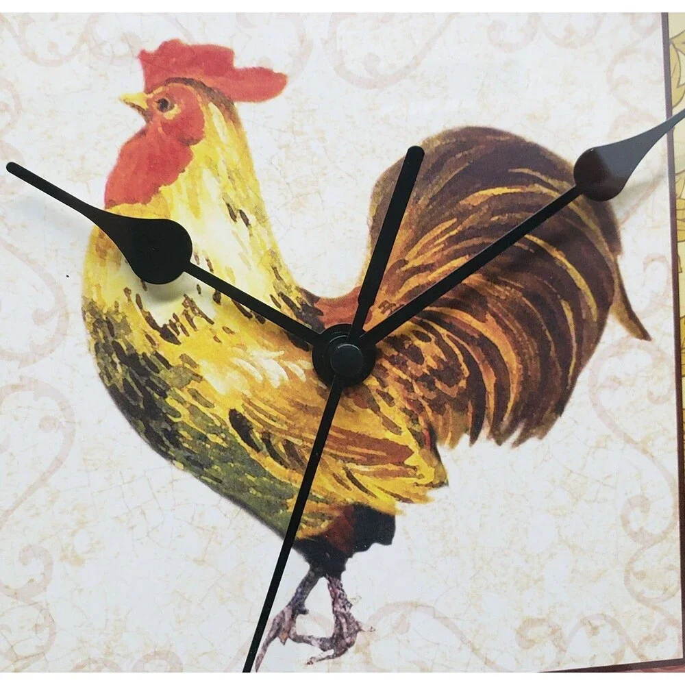 Kitchen Plastic Decorative Wall Clock, 12